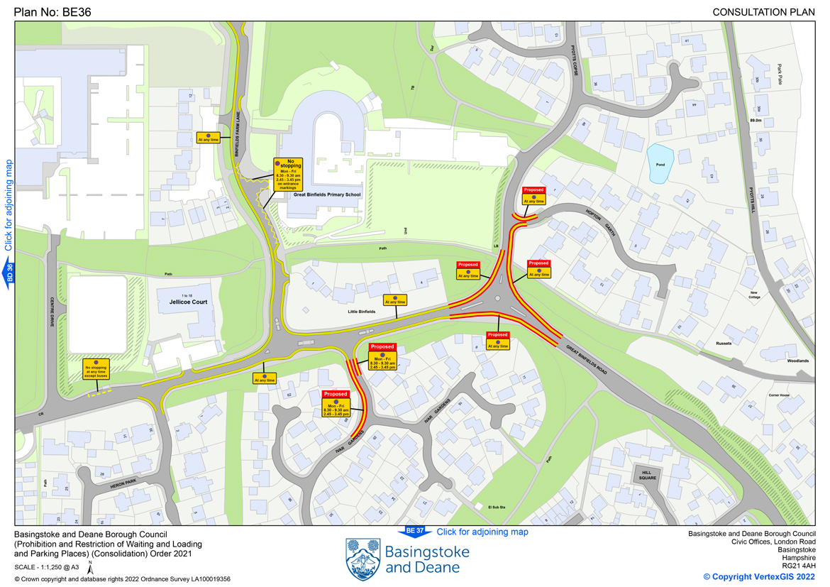 consultation plan map